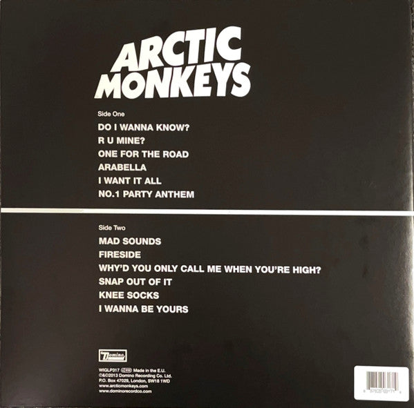 Arctic Monkeys : AM (LP, Album, RE, Gat)