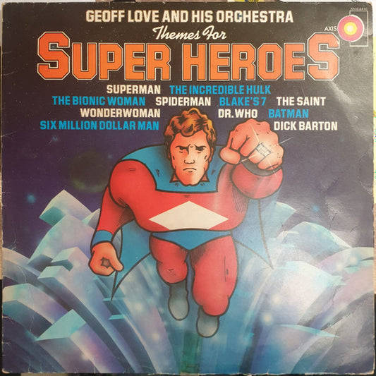 Geoff Love & His Orchestra : Themes For Super Heroes (LP, Album)