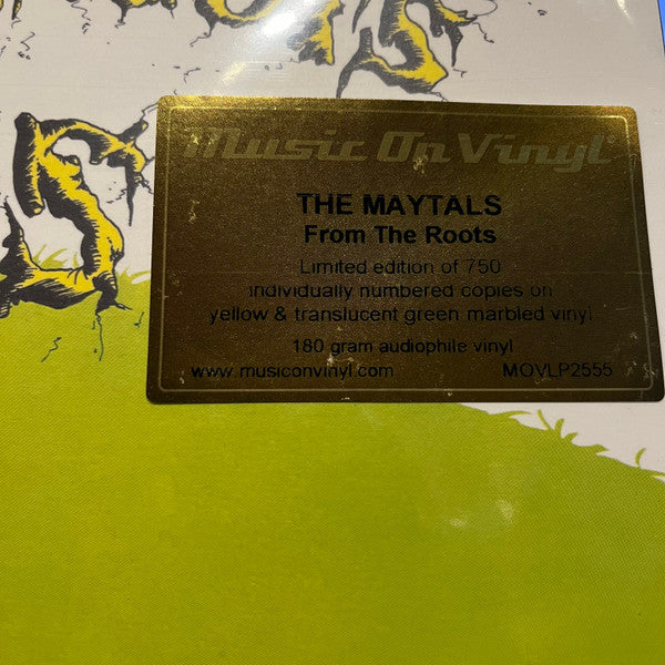 The Maytals : From The Roots (LP, Album, Ltd, Num, RE, Yel)