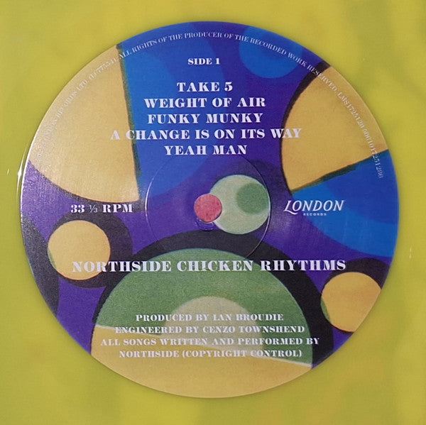 Northside (2) : Chicken Rhythms (LP, Album, RSD, Ltd, Num, RE, Yel)