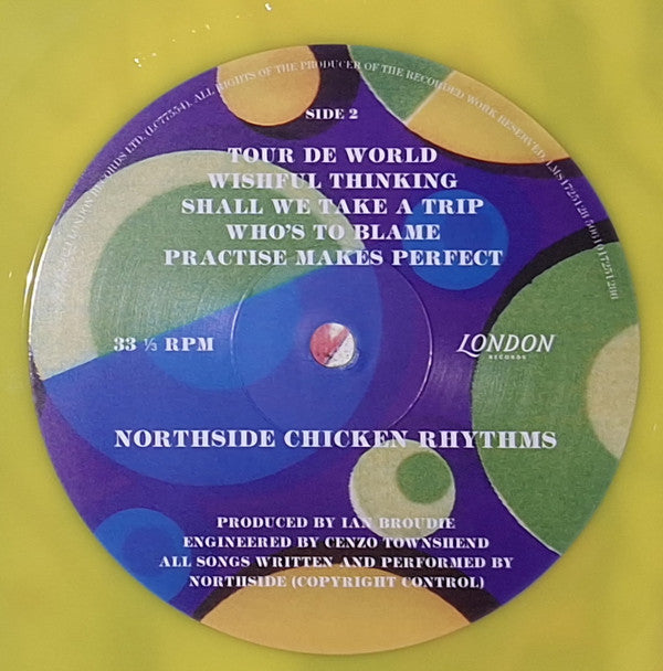 Northside (2) : Chicken Rhythms (LP, Album, RSD, Ltd, Num, RE, Yel)