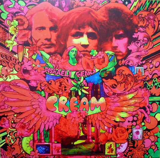 Cream (2) : Disraeli Gears (LP, Album, RE, RP, 180)