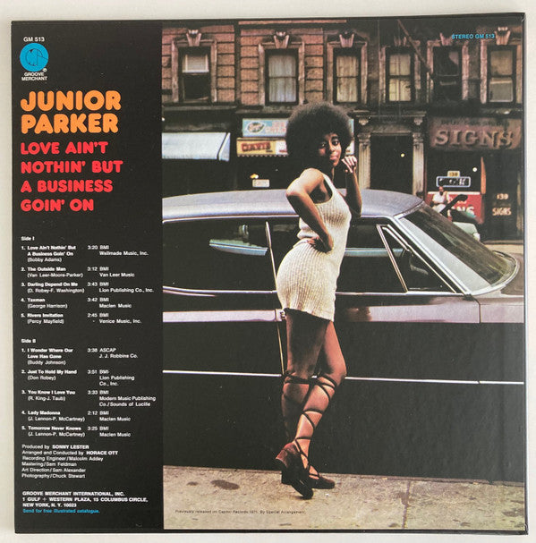 Junior Parker* : Love Ain't Nothin' But A Business Goin' On (LP, Album, RE)