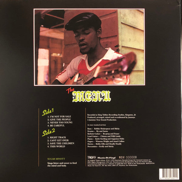 Sugar Minott : Bitter Sweet (LP, Album, Ltd, Num, RE, Ora)