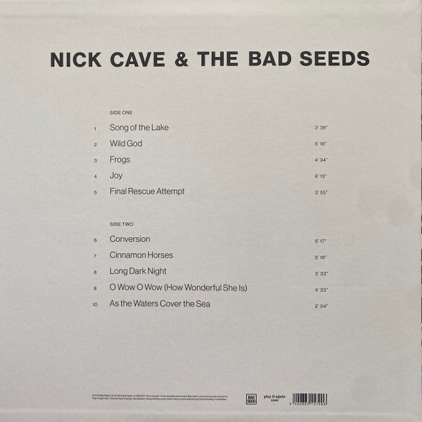 Nick Cave & The Bad Seeds : Wild God (LP, Album)