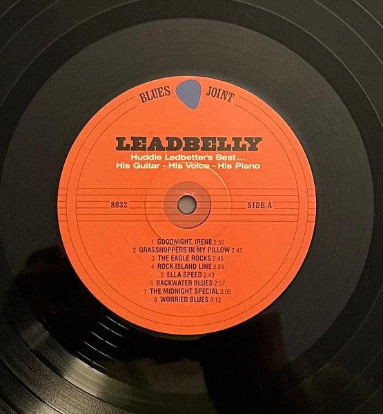 Leadbelly :  Huddie Ledbetter's Best... His Guitar - His Voice - His Piano (LP, Ltd)