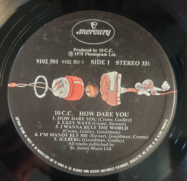10cc : How Dare You! (LP, Album)