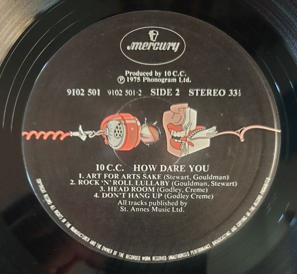 10cc : How Dare You! (LP, Album)