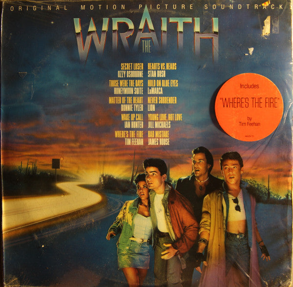 Various : The Wraith - Original Motion Picture Soundtrack (LP, Comp)