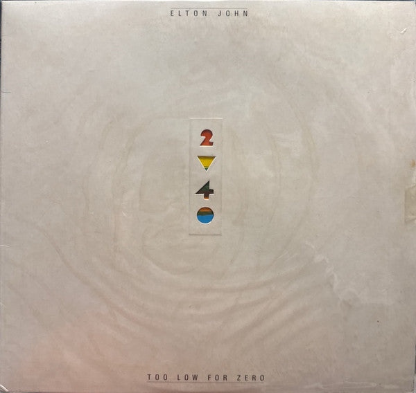 Elton John : Too Low For Zero (LP, Album)
