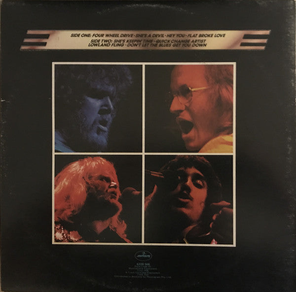 Bachman-Turner Overdrive : Four Wheel Drive (LP, Album, Gat)