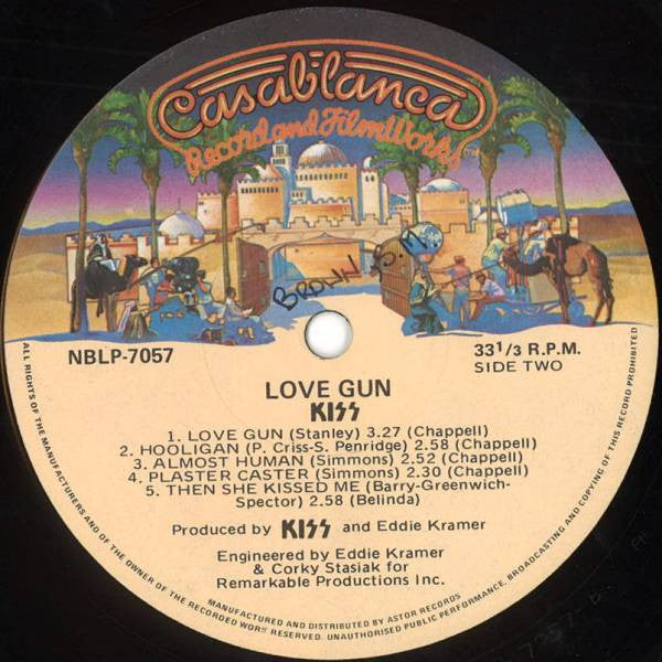 Kiss : Love Gun (LP, Album)
