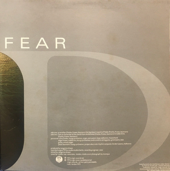 Tangerine Dream : Stratosfear (LP, Album, Gat)