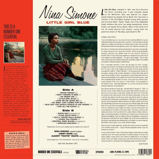 Nina Simone : Little Girl Blue (LP, Album, RE, 180)
