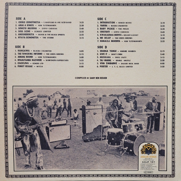 Various : Roots Rocking Zimbabwe (The Modern Sound of Harare Townships 1975-1980) (2xLP, Comp)
