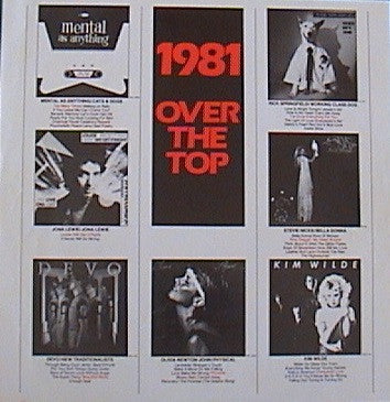 Various : 1981 Over The Top (LP, Comp)