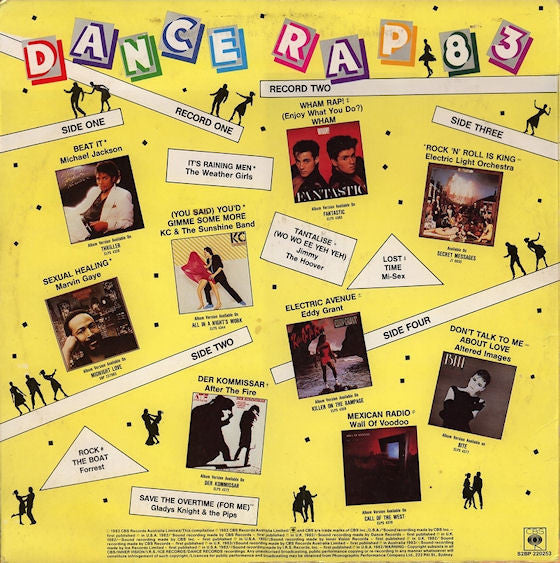 Various : Dance Rap 83 (2xLP, Comp)