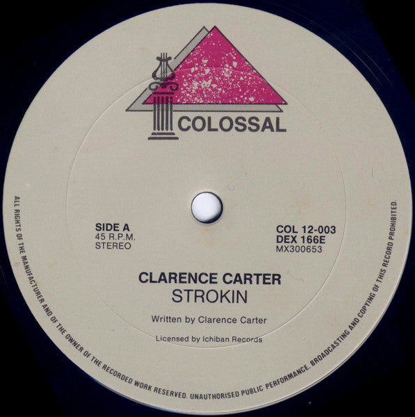 Clarence Carter : Strokin' (12", Single)