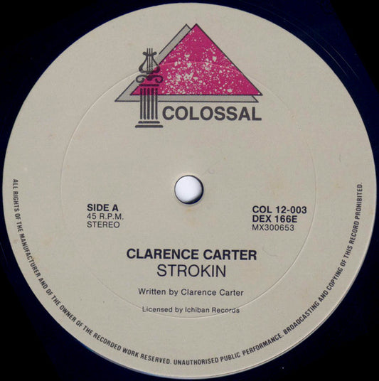 Clarence Carter : Strokin' (12", Single)