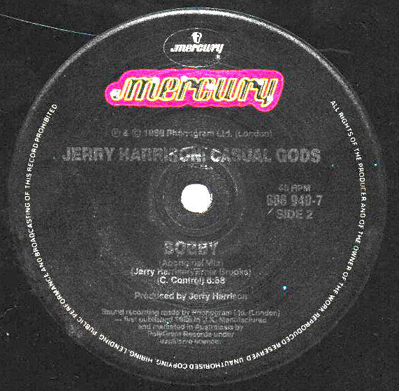 Jerry Harrison : Casual Gods* : Rev It Up (7", Single)