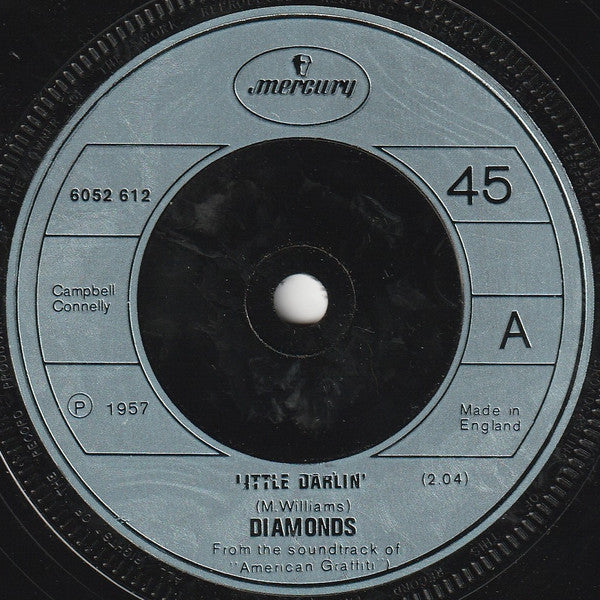 Diamonds* / The Big Bopper* / Platters* : Little Darlin / Chantilly Lace / The Great Pretender (7", Single)