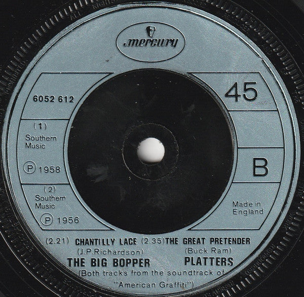 Diamonds* / The Big Bopper* / Platters* : Little Darlin / Chantilly Lace / The Great Pretender (7", Single)