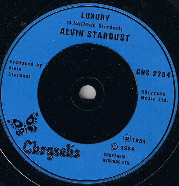 Alvin Stardust : I Feel Like Buddy Holly (7", Single, Blu)