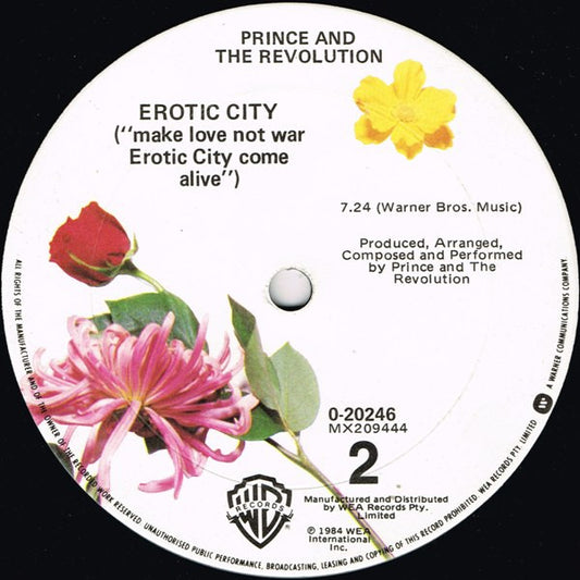 Prince And The Revolution : Let's Go Crazy (Special Dance Mix) (12", Single)