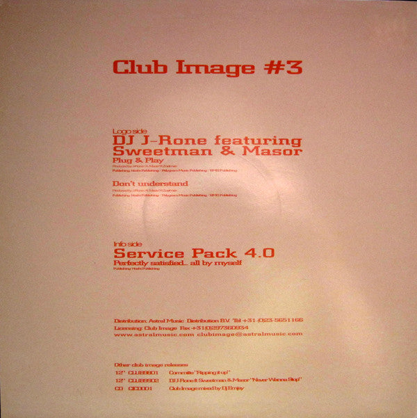 DJ J-Rone Featuring Sweetman & Masor : Plug & Play (12")