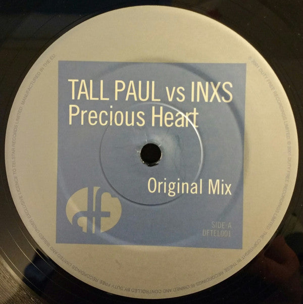 Tall Paul Vs INXS : Precious Heart (12", Single)