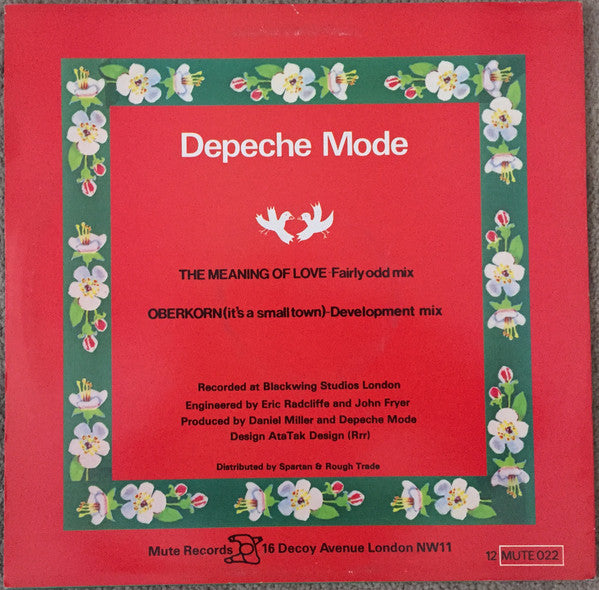 Depeche Mode : The Meaning Of Love (12", Single)