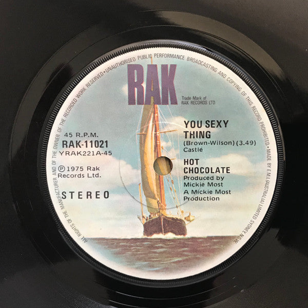 Hot Chocolate : You Sexy Thing (7")