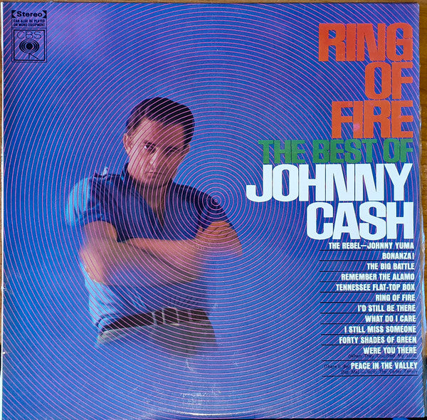 Johnny Cash : Ring Of Fire - The Best Of Johnny Cash (LP, Comp)