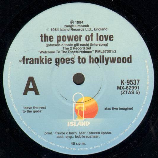 Frankie Goes To Hollywood : The Power Of Love (7", Ori)