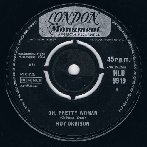 Roy Orbison : Oh, Pretty Woman (7")