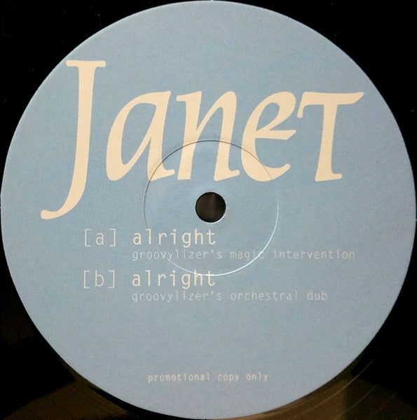 Janet* : Alright (12", Promo, Unofficial)