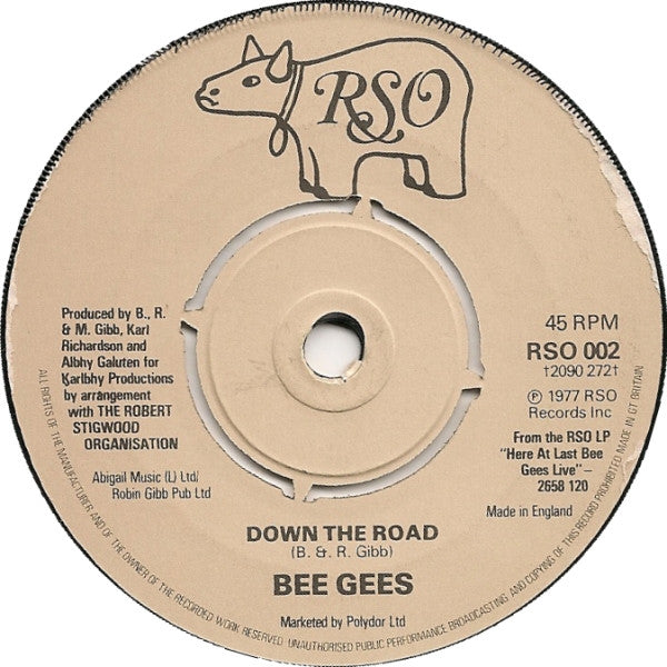 Bee Gees : Night Fever (7", Single, Pus)