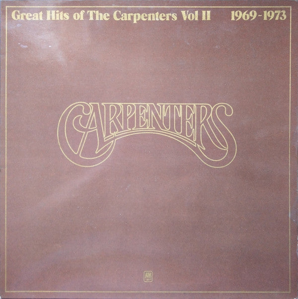 Carpenters : Great Hits Of The Carpenters Vol II 1969-1973 (LP, Comp, Gat)