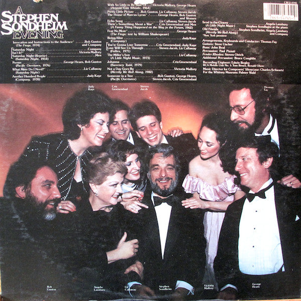 Stephen Sondheim : A Stephen Sondheim Evening (2xLP, Album)