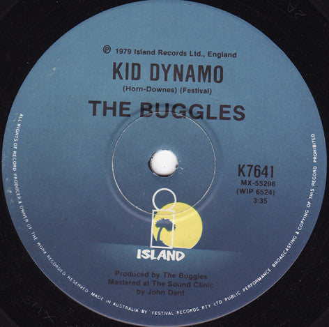 The Buggles : Video Killed The Radio Star (7", Single)