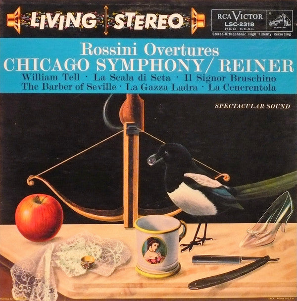 Chicago Symphony Orchestra / Fritz Reiner : Rossini Overtures (LP, Album)