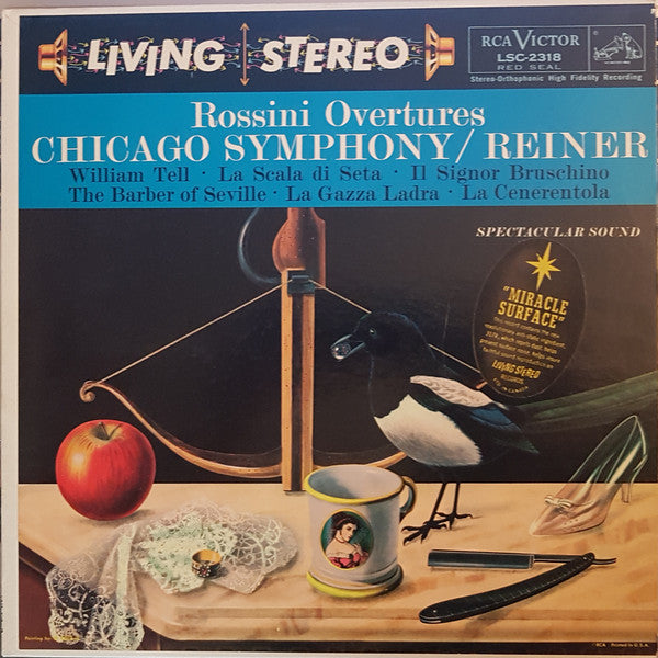 Chicago Symphony Orchestra / Fritz Reiner : Rossini Overtures (LP, Album)