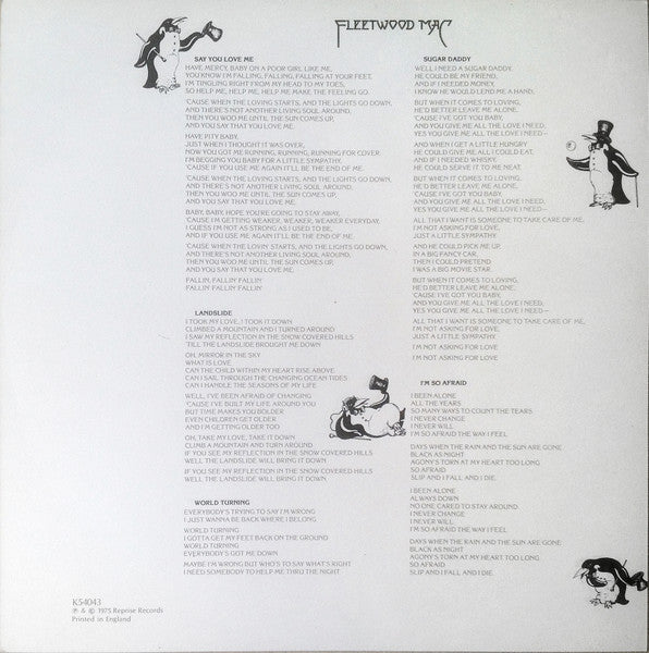 Fleetwood Mac : Fleetwood Mac (LP, Album)