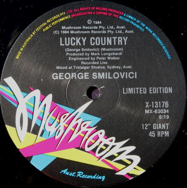 George Smilovici : I'm Tuff (12", Single, Ltd)