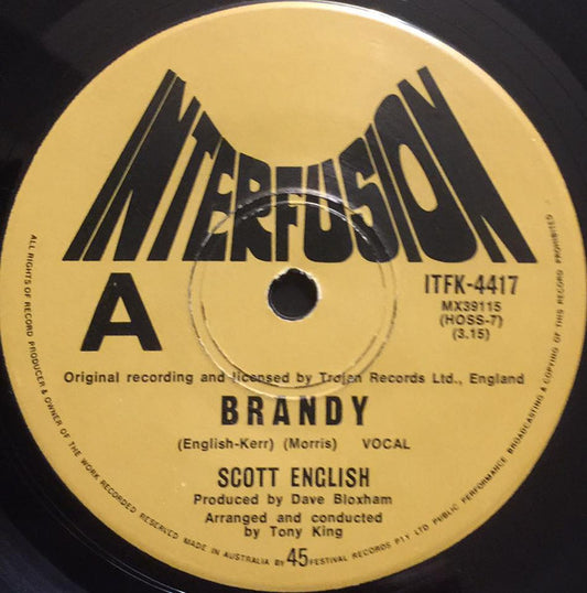 Scott English : Brandy (7", Single)