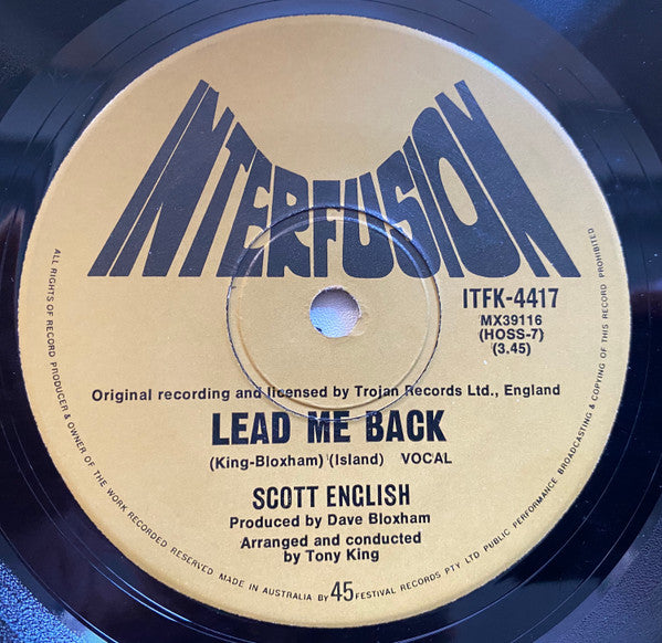 Scott English : Brandy (7", Single)