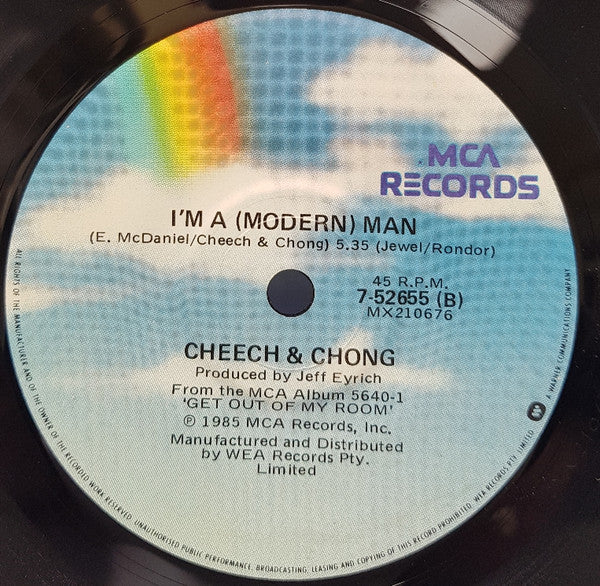 Cheech & Chong : Born In East L.A. (7", Single)