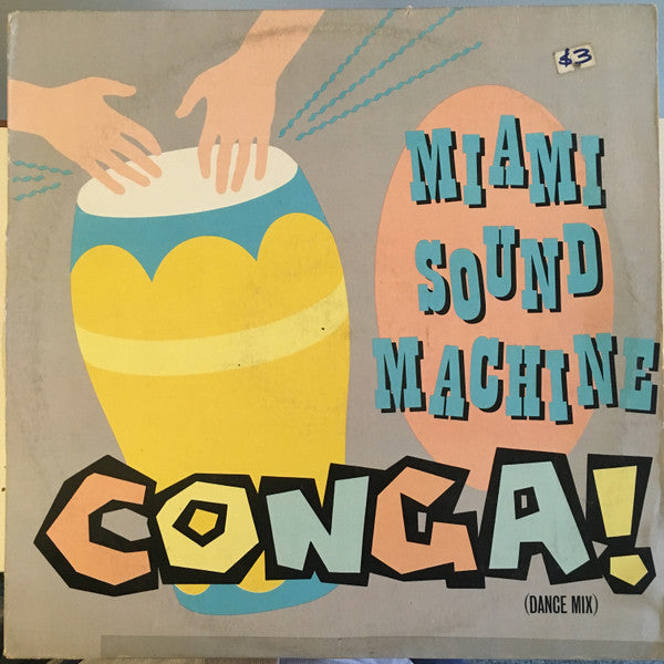 Miami Sound Machine : Conga (12", Single, Pic)