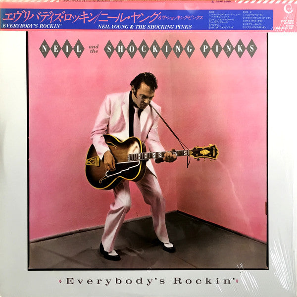Neil Young & The Shocking Pinks : Everybody's Rockin' (LP, Album)
