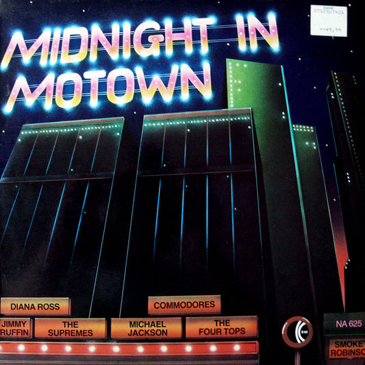 Various : Midnight In Motown (LP, Comp)